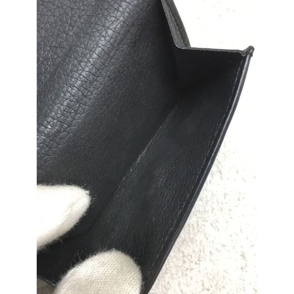 Louis Vuitton Portefeuille Lock Leather Noir Black Mini Wallet Handbag - Picture 5 of 6